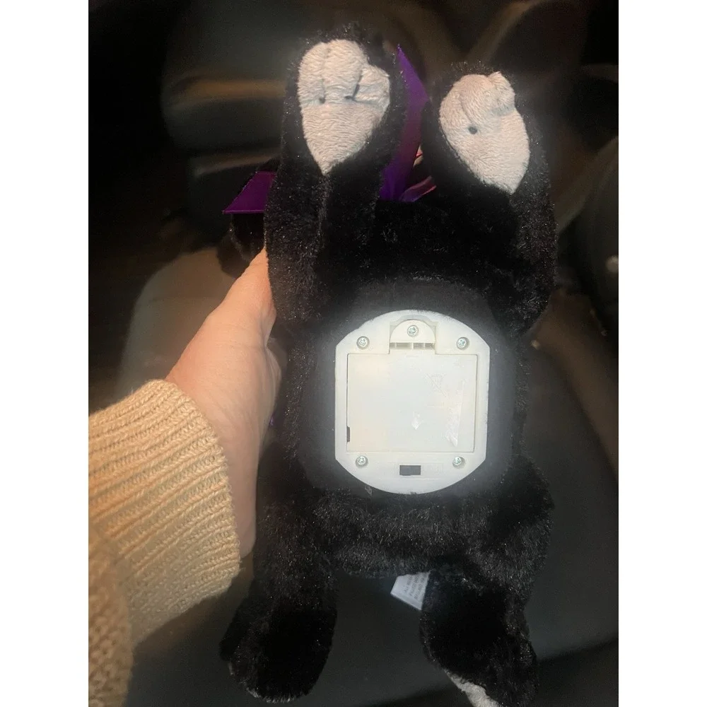 NEW With Tags. Halloween Animated Black Cat Sings I Put A Spell On You Spooky‎